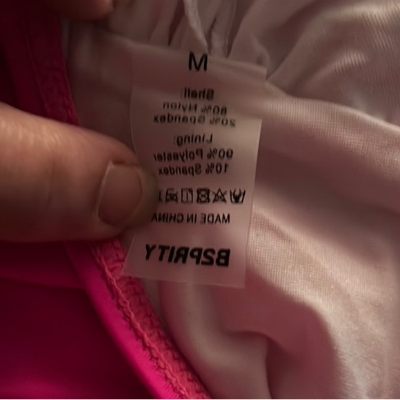 NWT! Vibrant Pink One-Piece Swimsuit - Picture 5 of 6